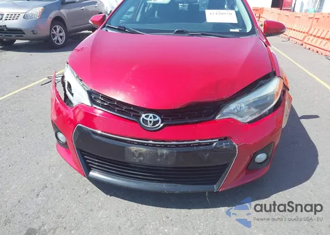2015 Toyota Corolla S из США, поврежденный, VIN 2T1BURHE7FC338799